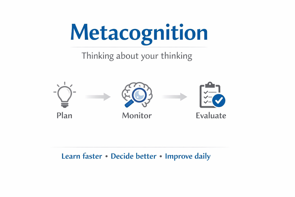 Metacognition: The Skill That Upgrades Your Learning, Career, and Decisions